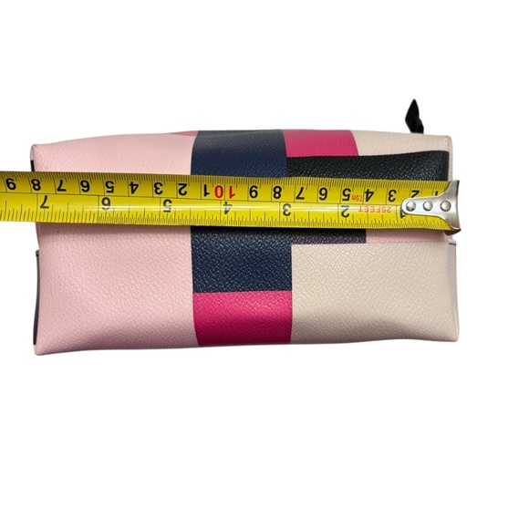 Kate Spade New York Medium Davie Brightwater Drive Color Block Party Cosmetic Ba - Picture 4 of 10